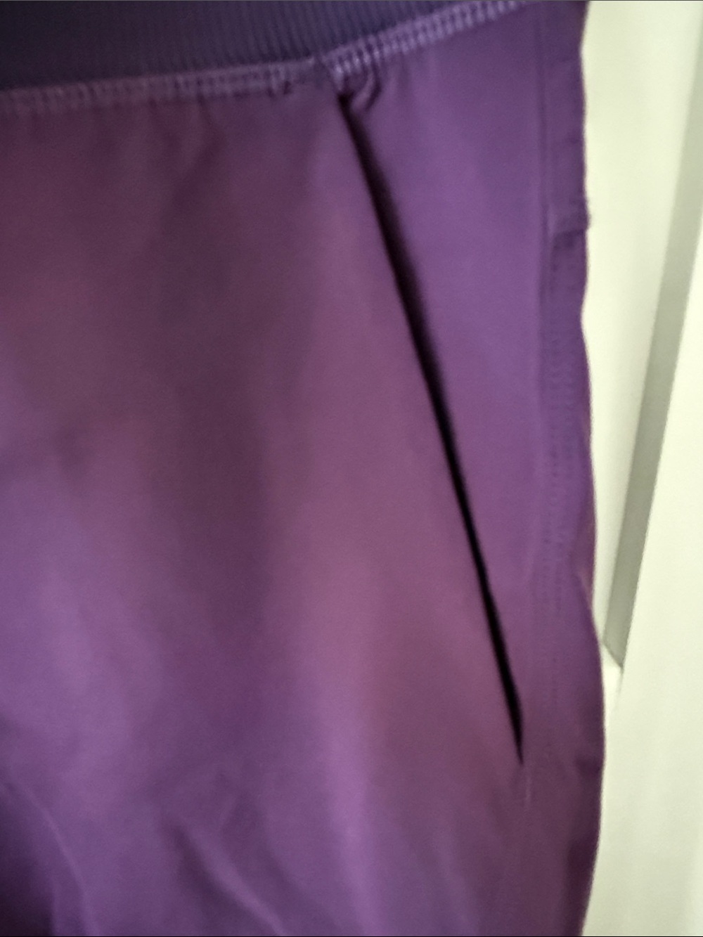 Tuff Athletics Purple Drawstring Athletic Shorts - Picture 2 of 6